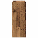 2 db antik fa szerelt fa szekrény 4 fiókkal 60 x 31 x 40 cm 6