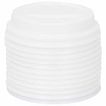 Papír kávéscsésze fedelek Ø80 mm 8oz 1000 db Fehér műanyag 5