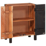 Széf 3 db Barna 55 x 30 x 75 cm Tömör Akácfa 4