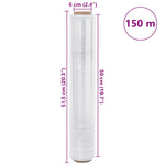 Stretch fólia 2 db átlátszó 17 μm 50 cm x 150 m 7