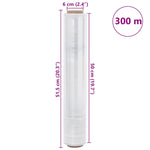 Stretch fólia 6 db átlátszó 17 μm 50 cm x 300 m 7