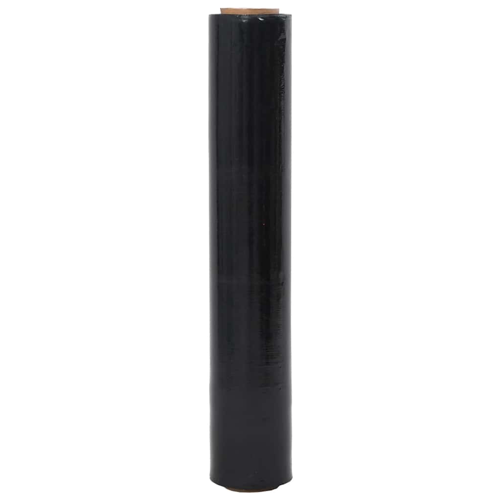 Stretch fólia 2 pcs fekete 20 μm 50 cm x 300 m 4
