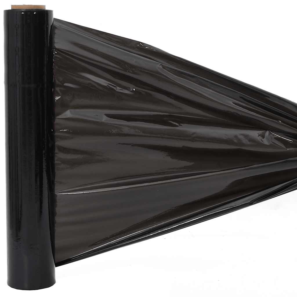 Stretch fólia 2 pcs fekete 20 μm 50 cm x 300 m 6