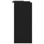 Fekete tölgyfa recepciósasztal 100 x 50 x 103,5 cm 6