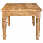 Dohányzóasztal Barna 110 x 55 x 40 cm Tömör Mangófát 5