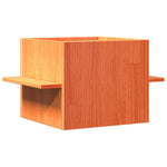Macskaház viasz barna 51x35x30 cm tömör fa fenyőfa 5