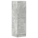 Betonszürke szerelt fa konyhaszekrény 38 x 41,5 x 131,5 cm 2