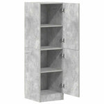 Betonszürke szerelt fa konyhaszekrény 38 x 41,5 x 131,5 cm 5