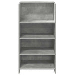 Recepciós pult betonszürke 55x50x103,5 cm szerelt fa 5
