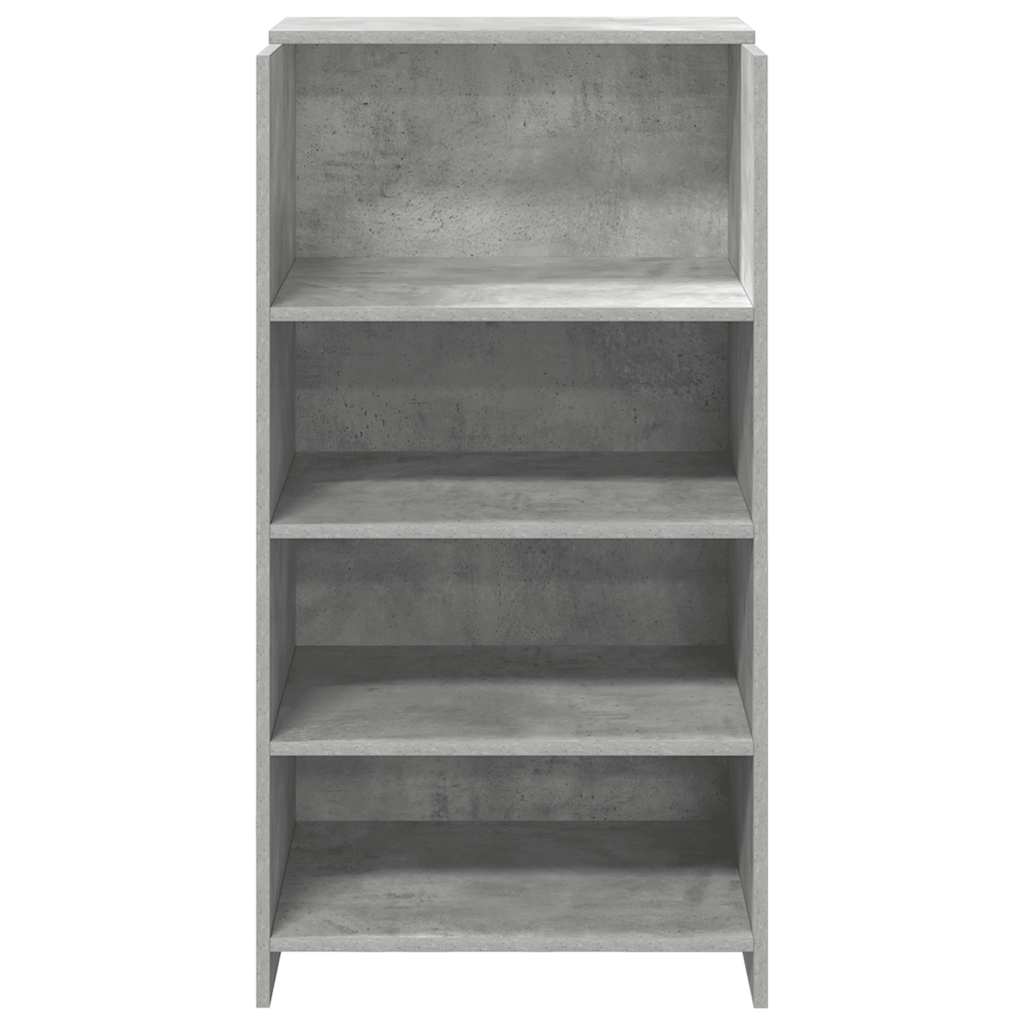 Recepciós pult betonszürke 55x50x103,5 cm szerelt fa 5