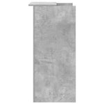 Recepciós pult betonszürke 55x50x103,5 cm szerelt fa 6