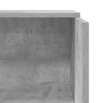 Recepciós pult betonszürke 55x50x103,5 cm szerelt fa 8
