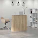 Sonoma tölgyfa recepciósasztal 100 x 50 x 103,5 cm 3