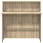 Sonoma tölgyfa recepciósasztal 100 x 50 x 103,5 cm 5