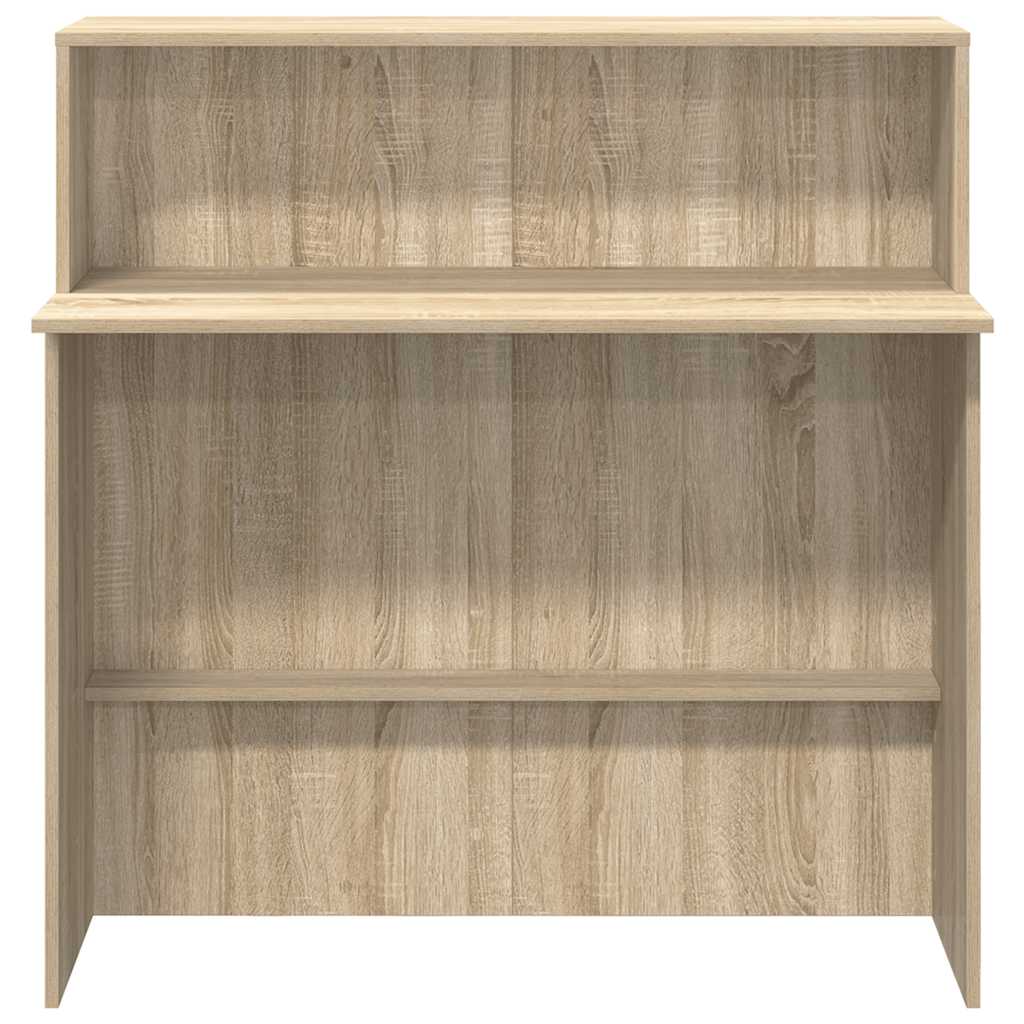 Sonoma tölgyfa recepciósasztal 100 x 50 x 103,5 cm 5