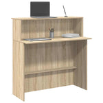 Sonoma tölgyfa recepciósasztal 100 x 50 x 103,5 cm