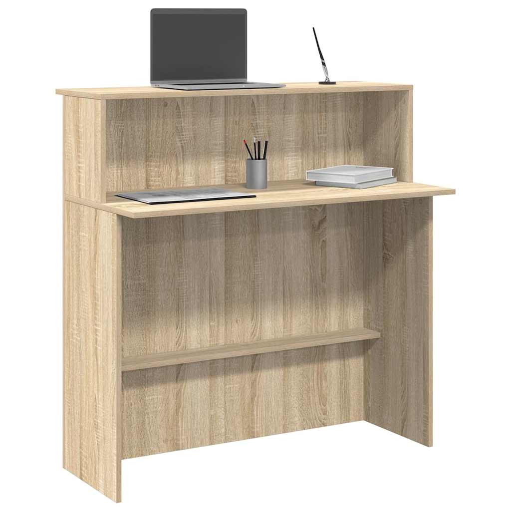 Sonoma tölgyfa recepciósasztal 100 x 50 x 103,5 cm