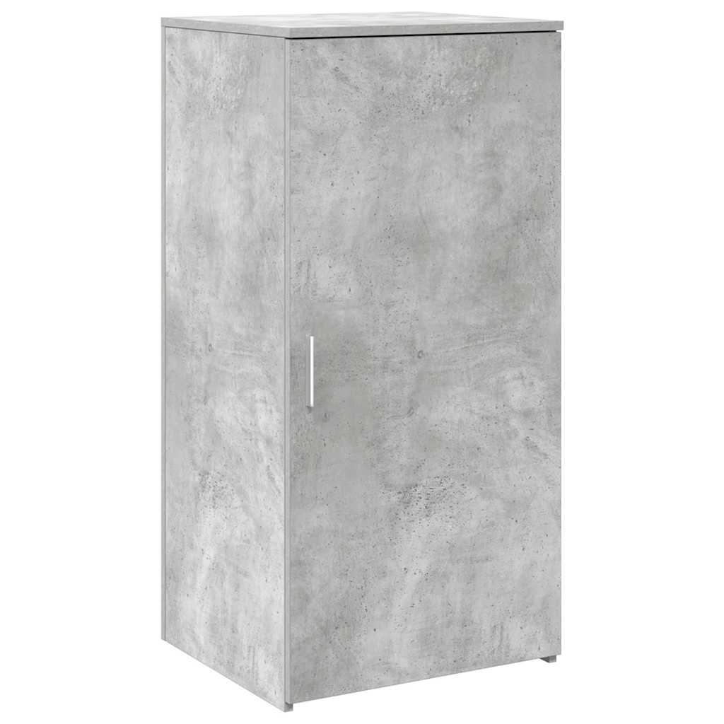 Tároló szekrény betonszürke 50x45x103,5 cm szerelt fa 2