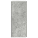 Tároló szekrény betonszürke 50x45x103,5 cm szerelt fa 5