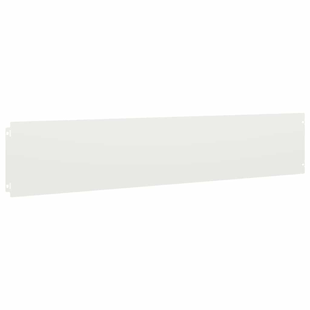 Fűszegélyezés 10 db 20 x 103 cm Hidegen hengerelt acél Fehér 4