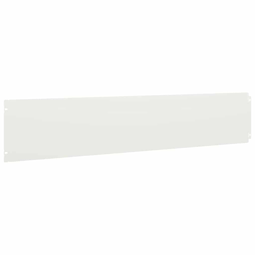 Fűszegélyezés 10 db 20 x 103 cm Hidegen hengerelt acél Fehér 5