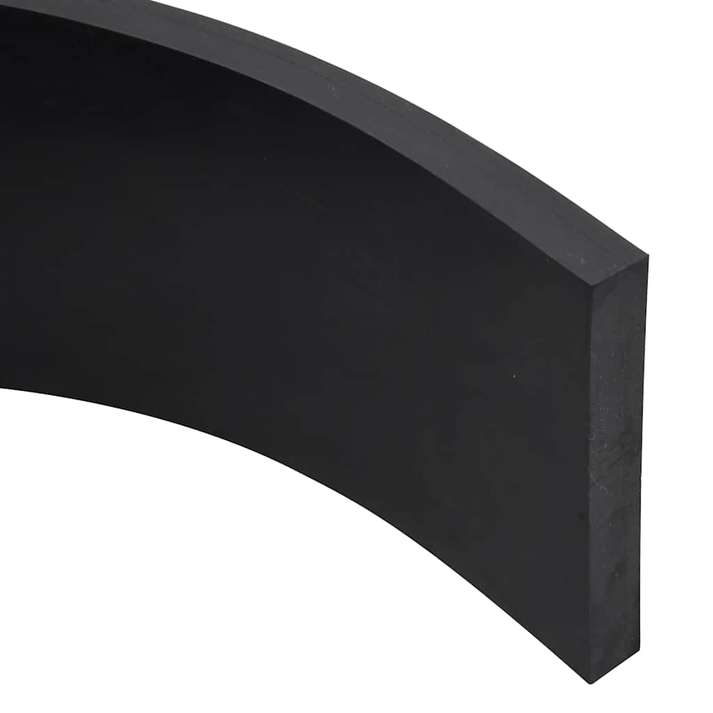 Gumiszegély hókotróhoz fekete 300x15x2 cm 4