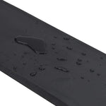 Gumiszegély hókotróhoz fekete 300x15x2 cm 5