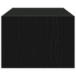 TV szekrény LED világítással fekete tölgy 100X35,5x25 cm 8