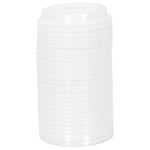1000 db papír kávéscsészék fedővel 16oz 400ml 5