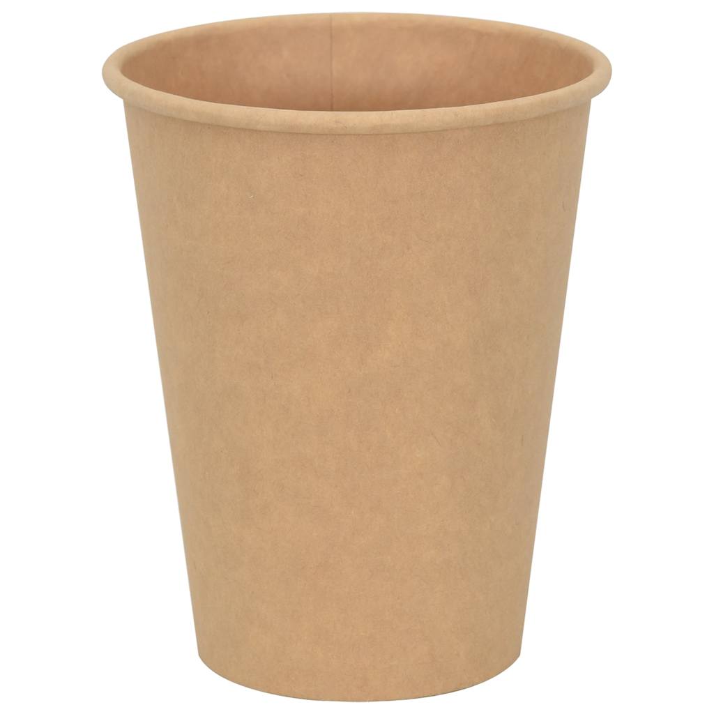 1000 db papír kávéscsészék fedővel 12oz 300ml 4
