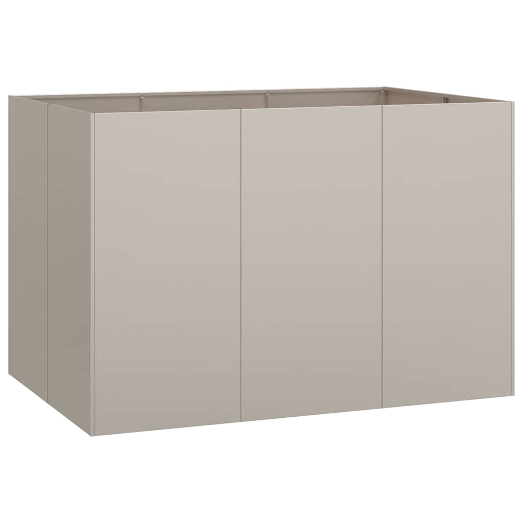 Ültető rozsdás 120x80x80 cm időjárásálló acélból 5