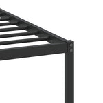 Barna tölgy színű szerelt fa ágykeret matrac nélkül 75x190 cm 10