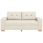 Vászon loveseat kanapé 180x77x82 cm 4