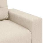 Vászon loveseat kanapé 180x77x82 cm 7