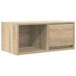 Sonoma tölgy színű szerelt fa fali TV-szekrény 60x31x25,5 cm 2