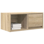 Sonoma tölgy színű szerelt fa fali TV-szekrény 60x31x25,5 cm 4