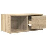 Sonoma tölgy színű szerelt fa fali TV-szekrény 60x31x25,5 cm 5
