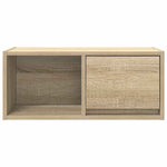 Sonoma tölgy színű szerelt fa fali TV-szekrény 60x31x25,5 cm 6