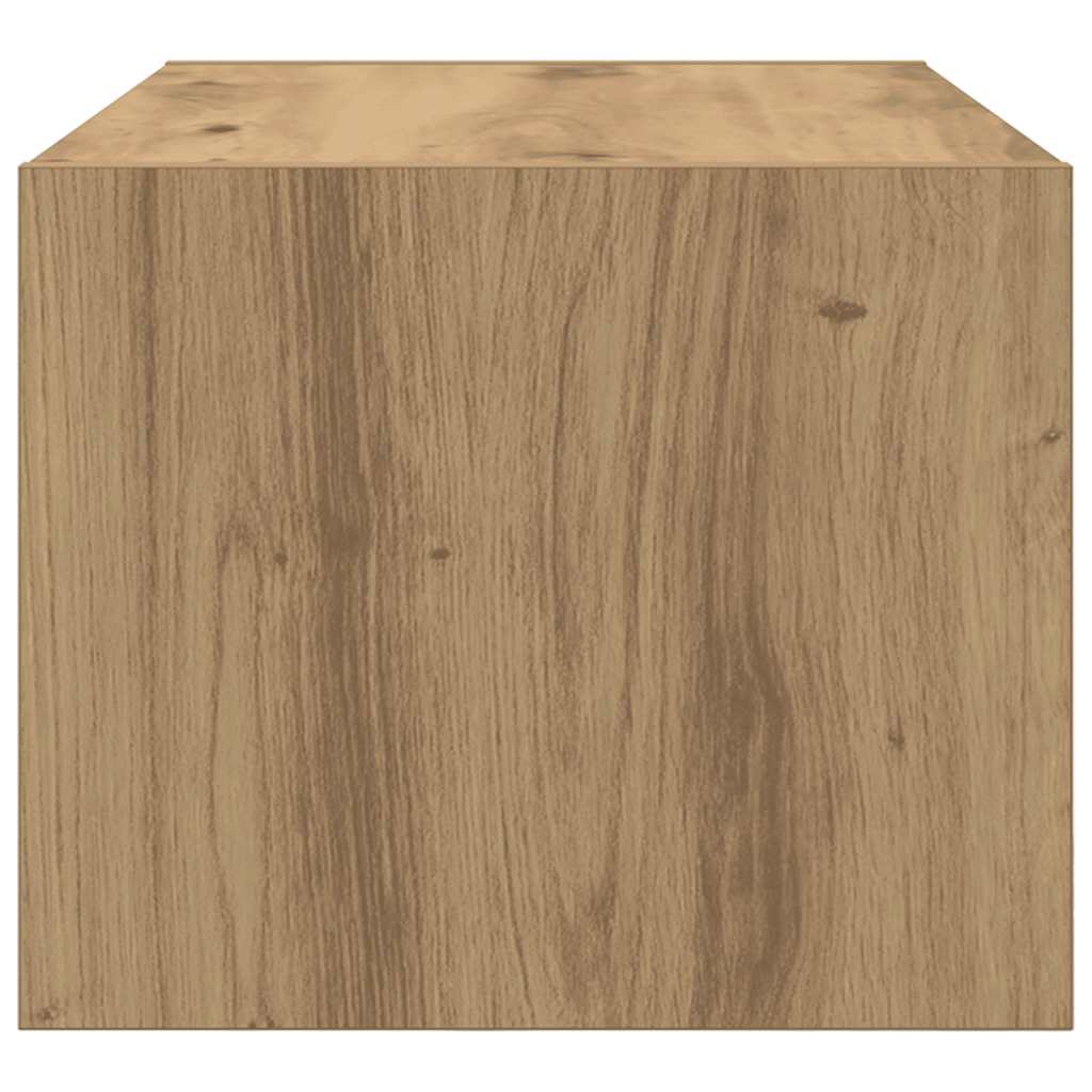 2 db kézműves tölgy szerelt fa TV-szekrény 60x31x25,5 cm 8