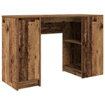 Antik fa szerelt fa íróasztal 120x42x76 cm 2