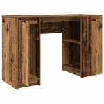 Antik fa szerelt fa íróasztal 120x42x76 cm 5