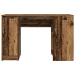 Antik fa szerelt fa íróasztal 120x42x76 cm 6