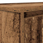 Antik fa szerelt fa íróasztal 120x42x76 cm 10