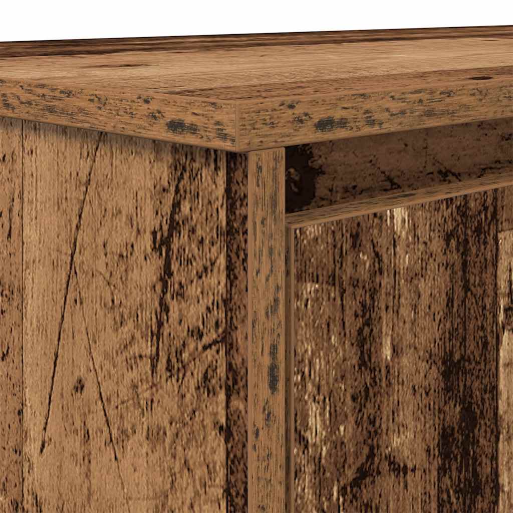 Antik fa szerelt fa íróasztal 120x42x76 cm 10