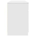 Asztal Fehér Szerelt fa 140 x 49 x 76 cm 8