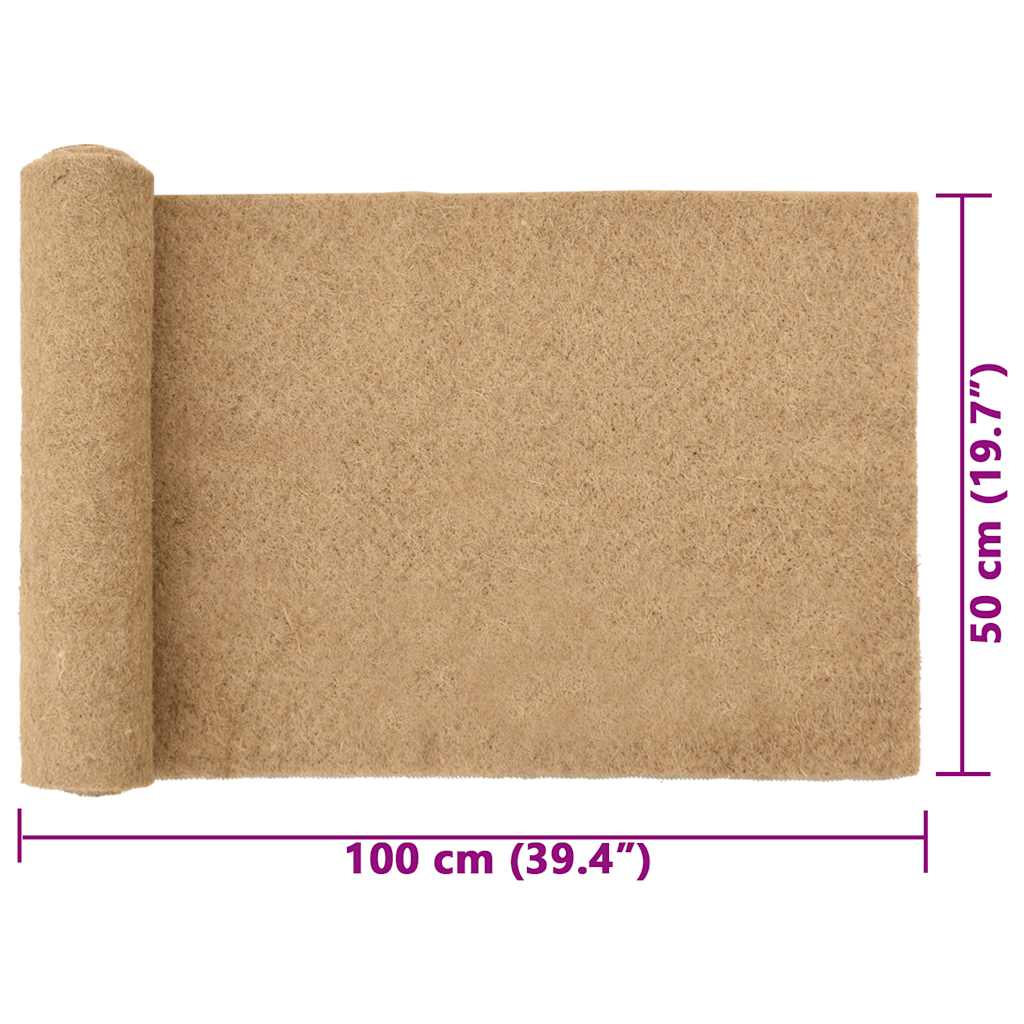 Juta szőnyeg rágcsálók számára 0,5x1 m 5 mm 10