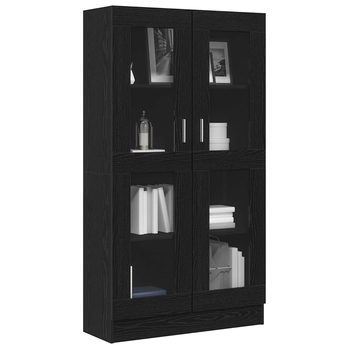 Könyvespolc 4 szintes 82,5 x 30,5 x 150 cm Szerelt Fa 3