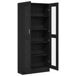 Könyvespolc 4 szintes 82,5 x 30,5 x 185 cm Szerelt Fa 5