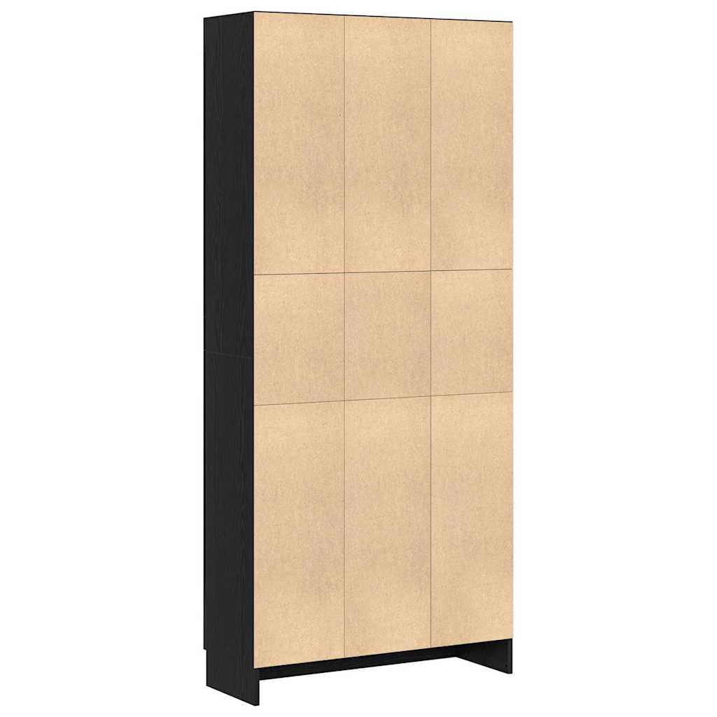 Könyvespolc 4 szintes 82,5 x 30,5 x 185 cm Szerelt Fa 6
