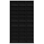 CD szekrény Fekete tölgy 101 x 23 x 177,5 cm Szerelt Fa 6